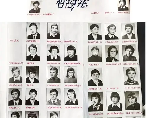 Kronika szkolna klasy 1B z Iłowa – sentymentalna podróż w lata 70.