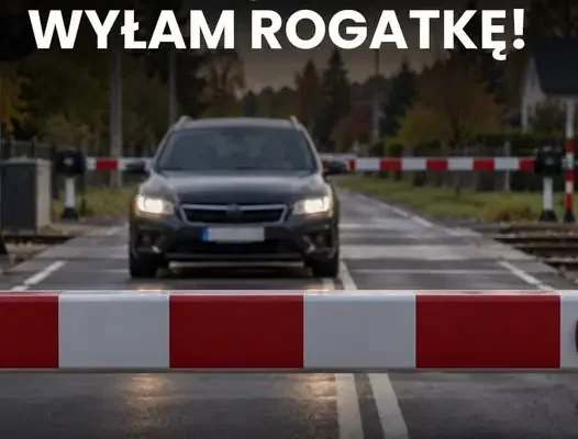 Bezpieczeństwo na przejazdach kolejowych: co robić, gdy utkniesz między rogatkami?