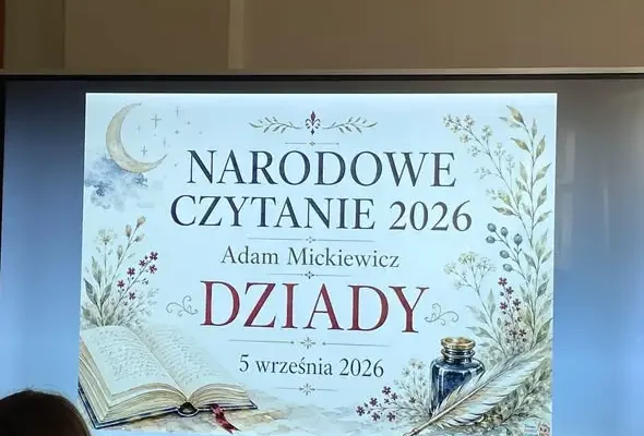 Narodowe Czytanie 2026 w Szkole Podstawowej nr 4 w Działdowie