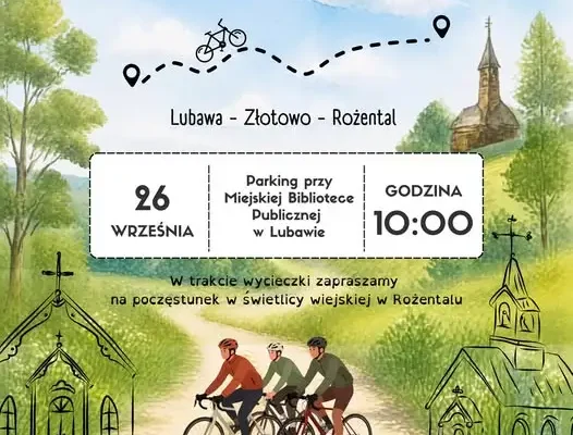 Wycieczka rowerowa „Drewniane perły Ziemi Lubawskiej” – 26 września