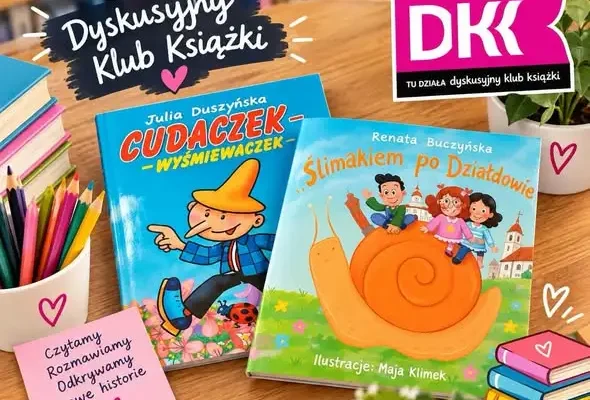 Dyskusyjny Klub Książki dla dzieci w Działdowie rozpoczął działalność