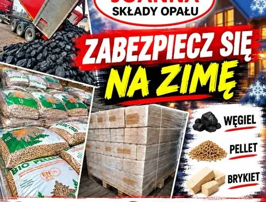 Składy Opału Joanna w Rybnie zapraszają na sezon grzewczy