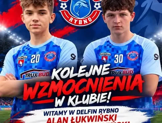 Delfin Rybno wzmacnia skład! Dwaj bracia Łukwińscy dołączają do drużyny