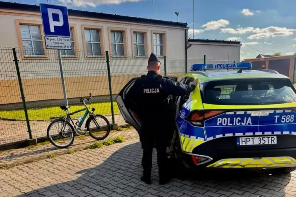Ponad 0,6 promila na rowerze. 41-latek z Ornety ukarany mandatem 2500 zł
