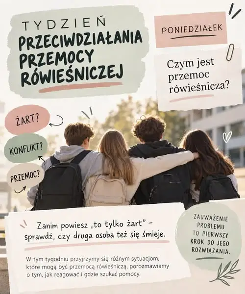 Tydzień Przeciwdziałania Przemocy Rówieśniczej w szkole – jak odróżnić przemoc od żartu?