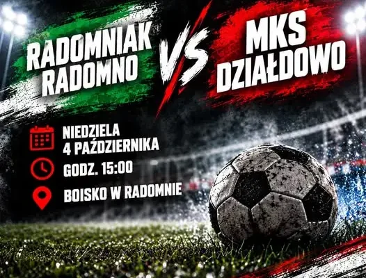 MKS Działdowo jedzie do Radomna po historyczne zwycięstwo