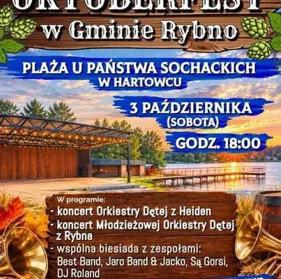 II Oktoberfest w Gminie Rybno – dziś na plaży w Hartowcu!