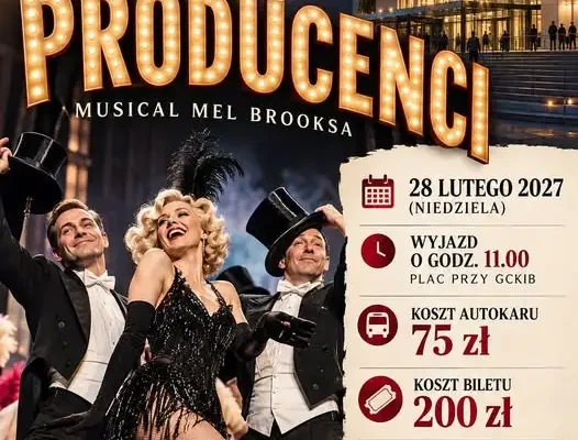 Wyjazd do Gdyni na musical „Producenci” – zapisy trwają