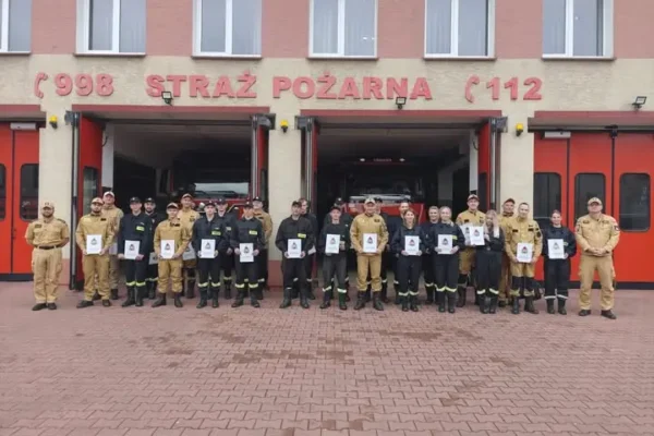 26 nowych strażaków-ratowników OSP z powiatu działdowskiego ukończyło szkolenie podstawowe