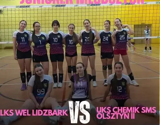 LKS Wel Lidzbark kontra UKS Chemik SMS Olsztyn II – siatkarski piątek w Lidzbarku