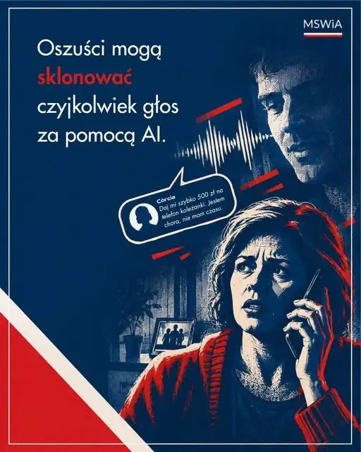 Oszustwa telefoniczne z użyciem AI. Jak nie dać się nabrać na „pożyczkę” od znajomego?