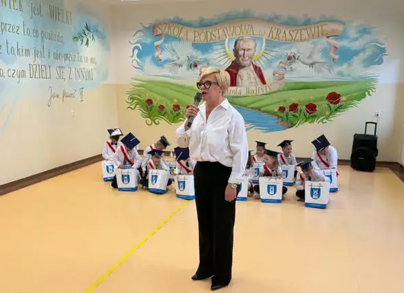 Pierwszoklasiści z Gminy Lidzbark Warmiński złożyli ślubowanie