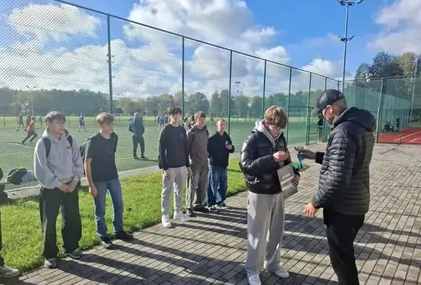 Młodzi piłkarze z Lidzbarka na podium turnieju „Z Orlika na Stadion”