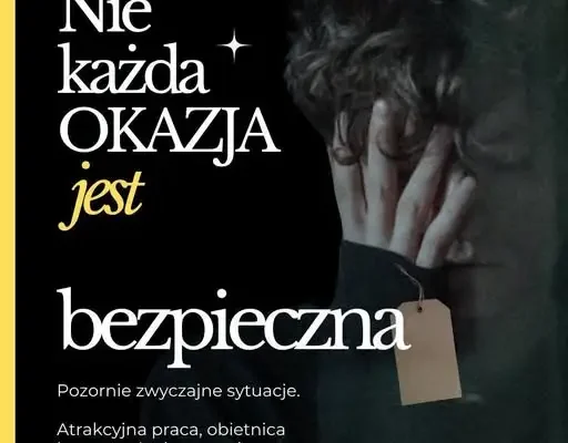 Europejski Dzień Walki z Handlem Ludźmi — policja przypomina o zagrożeniach i pomocy