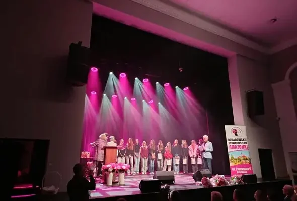 XVII Marsz Życia i Nadziei w Działdowie – uczennice nagrodzone za profilaktykę