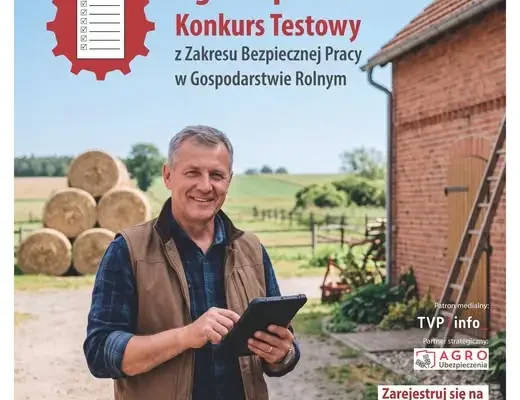 KRUS zaprasza rolników do konkursu o bezpiecznej pracy w gospodarstwie