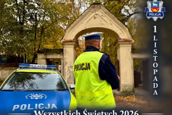 Wszystkich Świętych 2026 w Lidzbarku Warmińskim: policja zmienia organizację ruchu