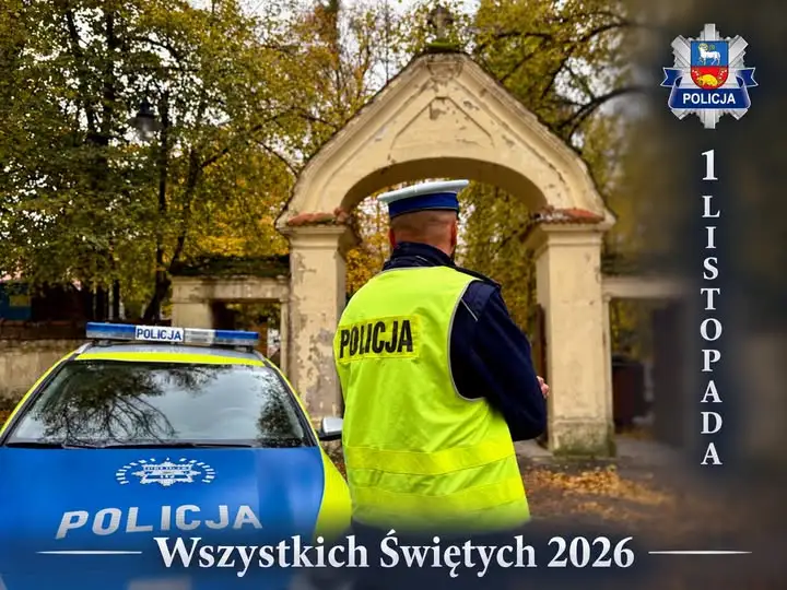 Wszystkich Świętych 2026 w Lidzbarku Warmińskim: policja zmienia organizację ruchu