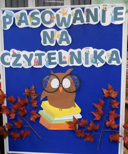 Pierwszoklasiści z Rybna oficjalnie zostali czytelnikami biblioteki szkolnej