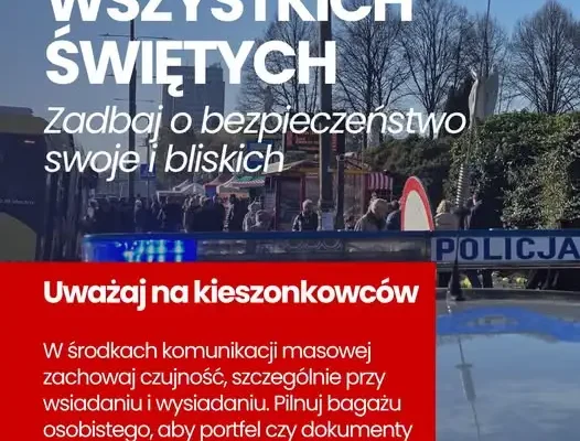 Bezpieczeństwo podczas Wszystkich Świętych – o czym pamiętać?